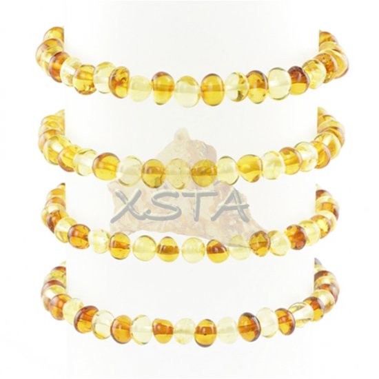 Baltic amber baroque bracelet